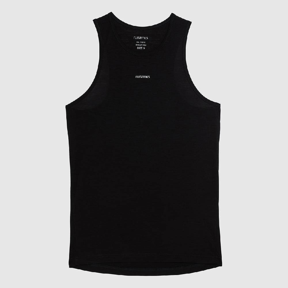 Runamics Superlight Merino Tanktop Herren, schwarz Cyber Monday