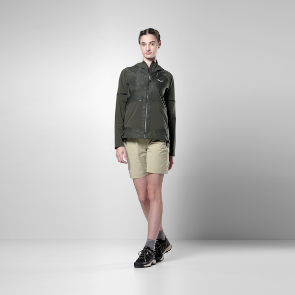 Salewa Puez Hemp Durastretch Hybrid 2 in 1 Jacke Damen Hotsell
