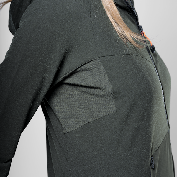 Salewa Puez Merino Durastretch Kapuzenjacke Damen im Angebot
