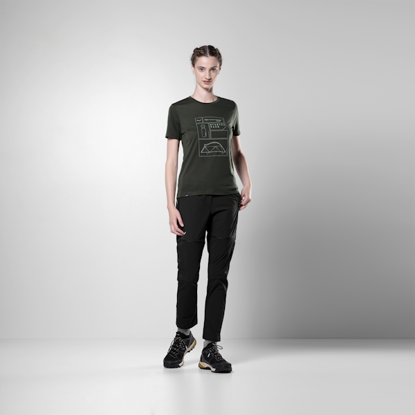 Salewa Eagle Pack Dry'Ton T-Shirt Damen Kostenloser Versand