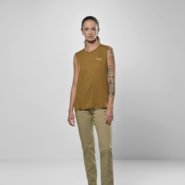 Salewa Eagle Minilogo Merino Tanktop Damen Fabrik Onlineshop