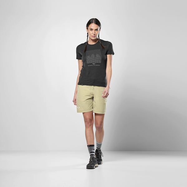 Salewa Eagle Dotted Mountain Trainer Merino T-Shirt Damen Günstig kaufen