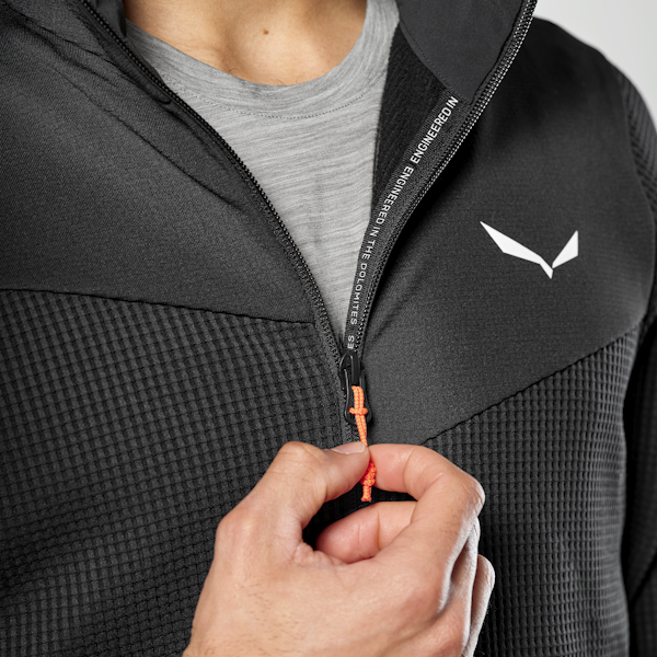 Salewa Puez Waffle Hybrid Polarlite Kapuzenjacke Herren Kostenlose Rückgabe