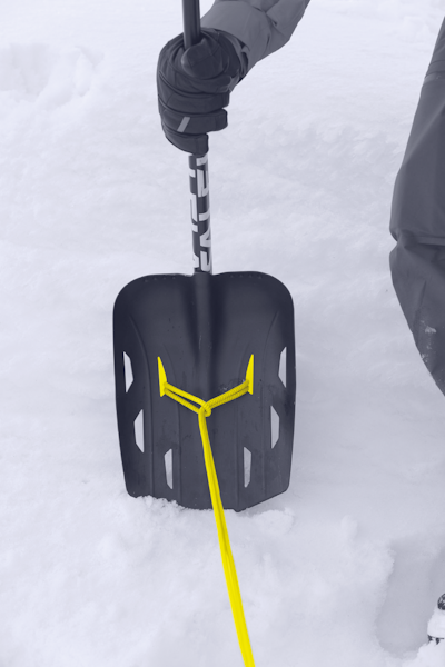 Salewa Scratch Sl Lawinenschaufel Speichern exportieren