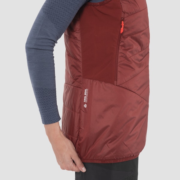 Salewa Ortles Hybrid TirolWool® Responsive Weste Damen Letzter Tag
