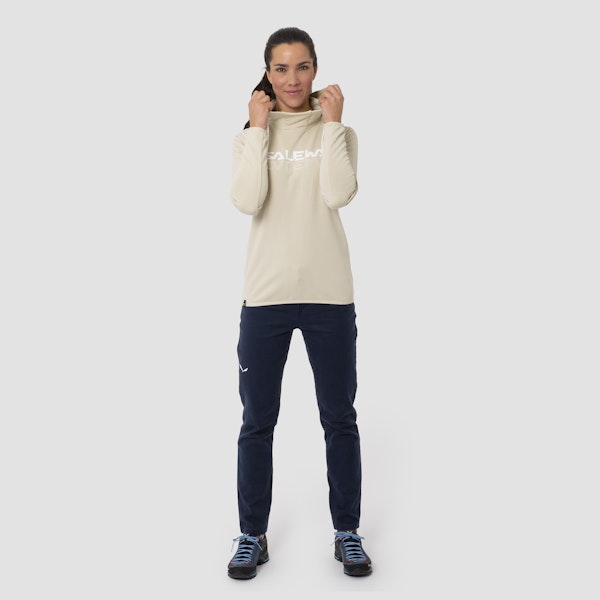 Salewa Pure Hemp Logo Kapuzenpulli Damen Blitzverkäufe