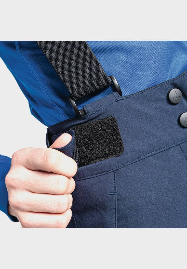 ﻿Schöffel Warme Skihose mit elastischen Hosenträgern im Angebot