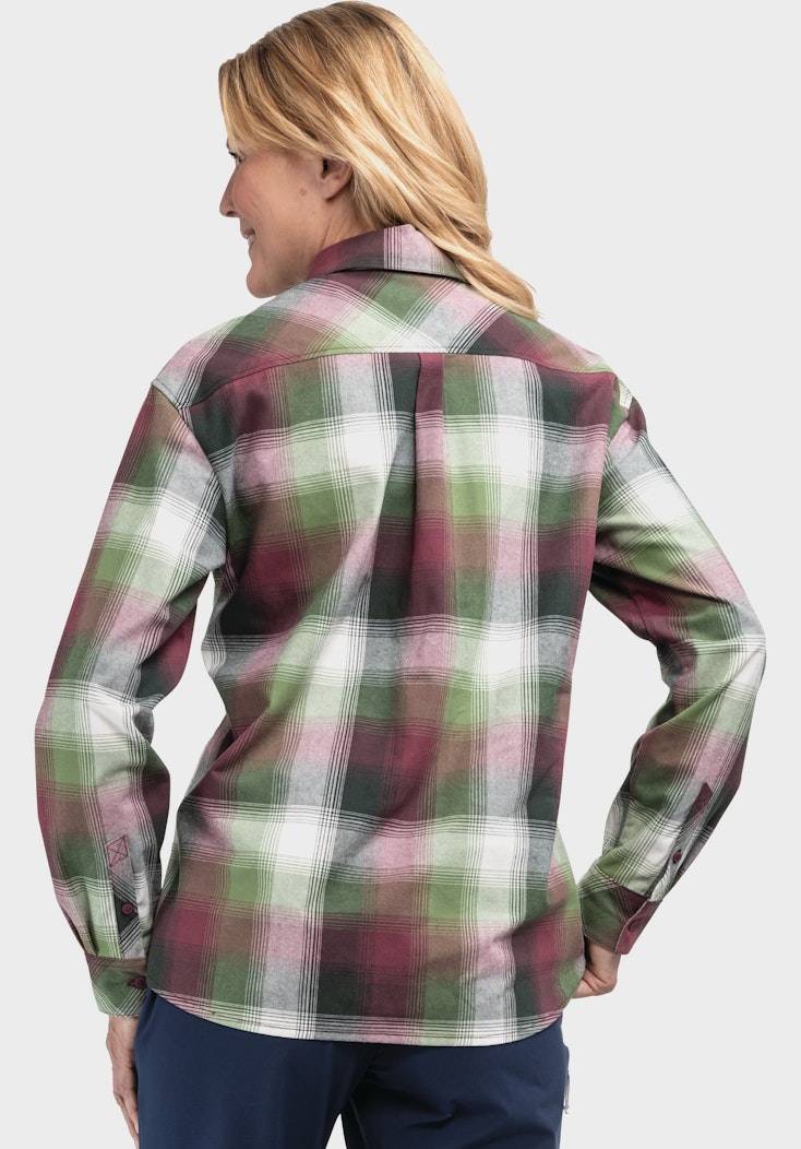 Schöffel Wanderbluse mit krempelbaren Ärmeln Großer Ausverkauf