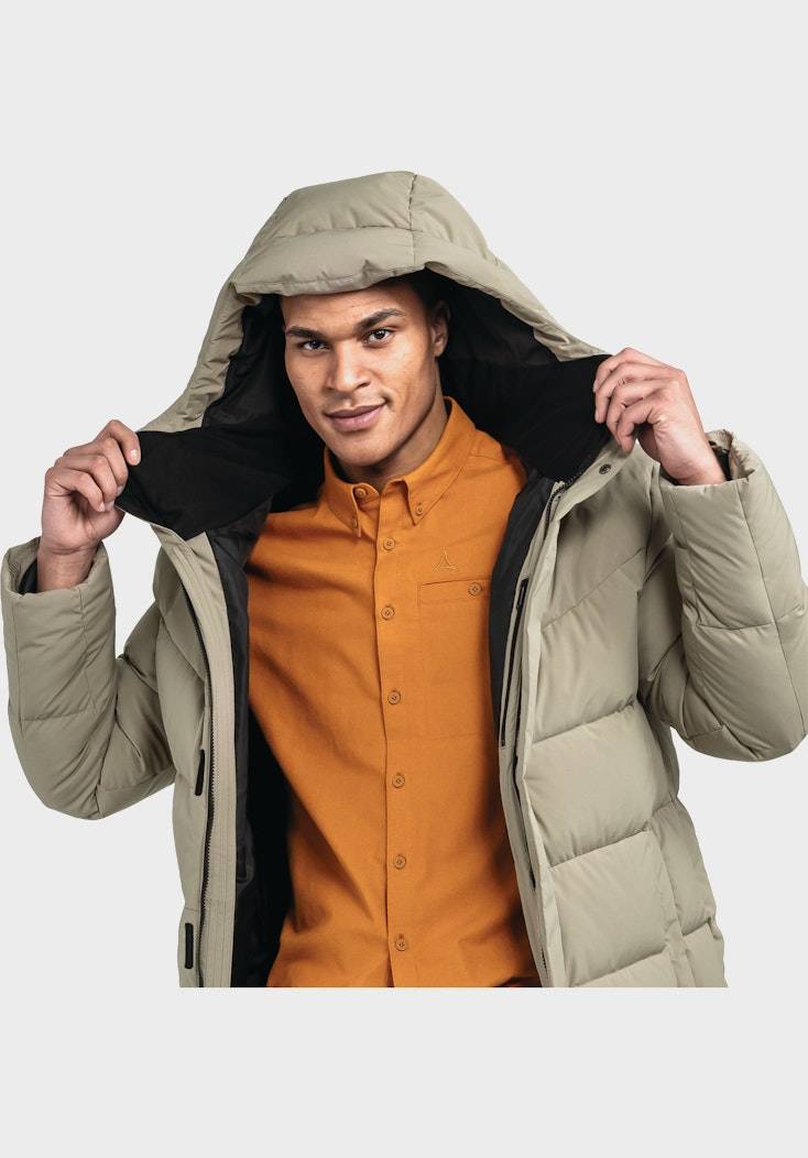 Schöffel Leichter, warmer, stylischer Daunenmantel Große Rabatte
