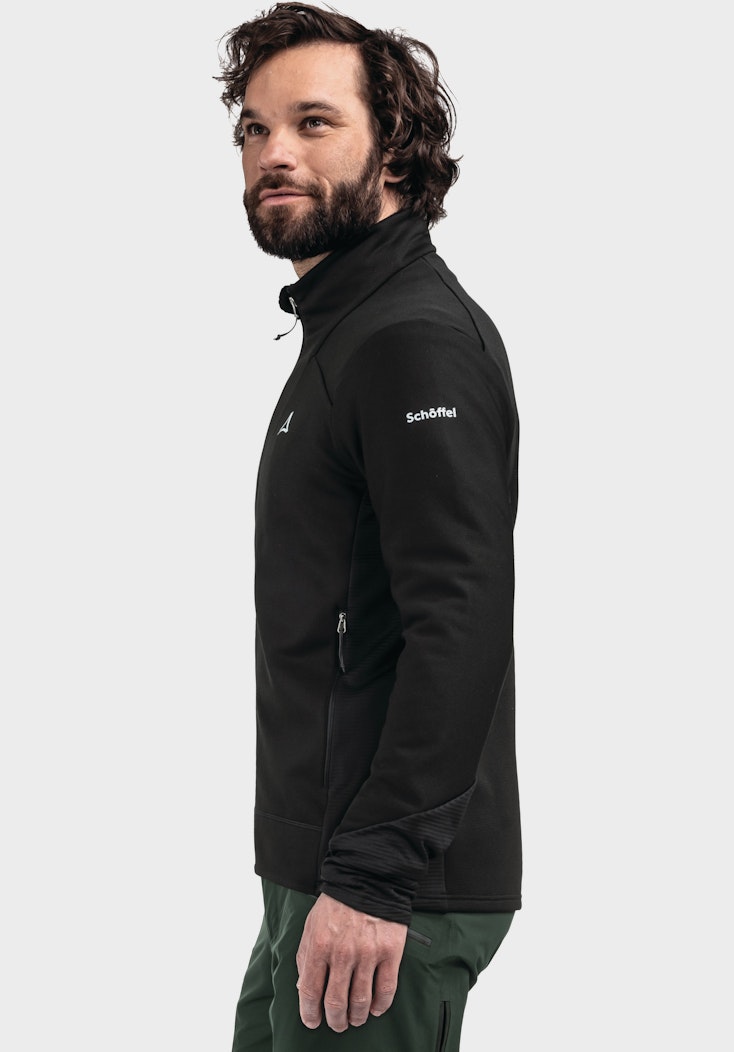 Schöffel Warme Fleece Jacke mit High-Reach Ärmel Tägliche Deals