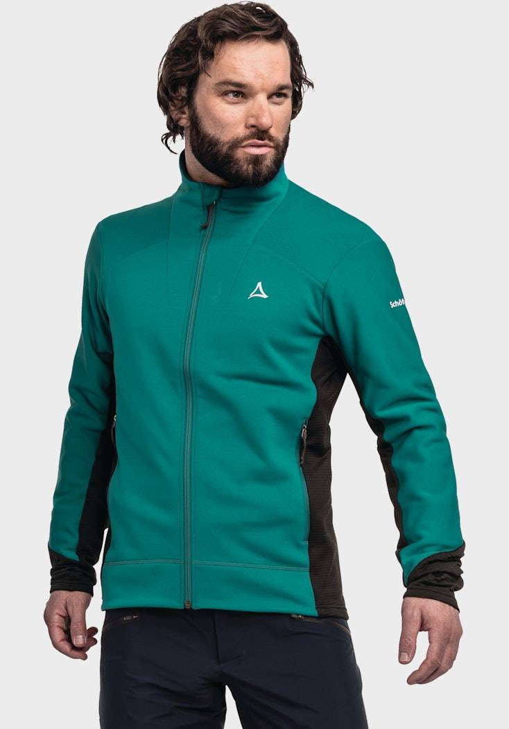 Schöffel Warme Fleece Jacke mit High-Reach Ärmel