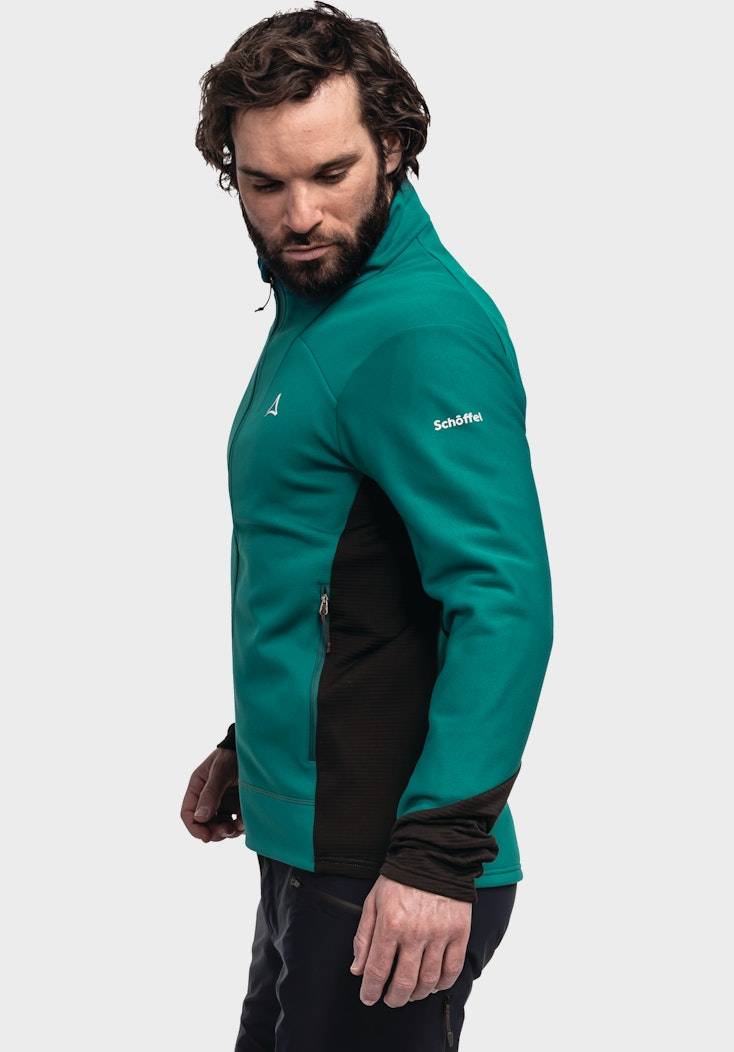 Schöffel Warme Fleece Jacke mit High-Reach Ärmel Sonderangebote