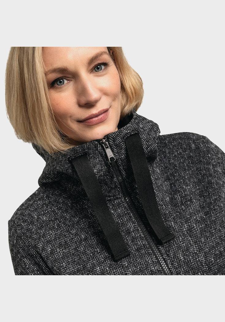 Schöffel Sehr warmer Fleece-Mix Hoody Saisonschlussverkauf
