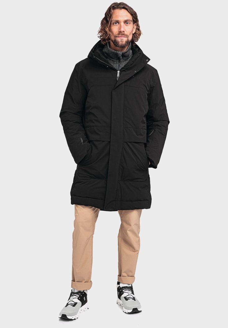 Schöffel Wasserdichter, urbaner Daunenparka Neueste Mode