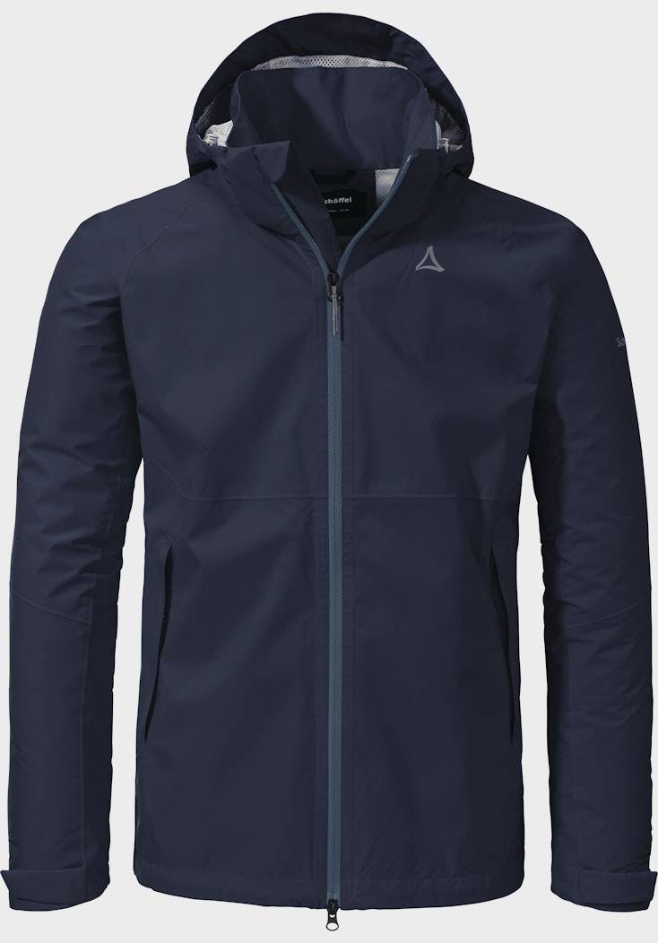 Schöffel Elastische Regenjacke mit Pack-Away Tasche Räumungsverkauf
