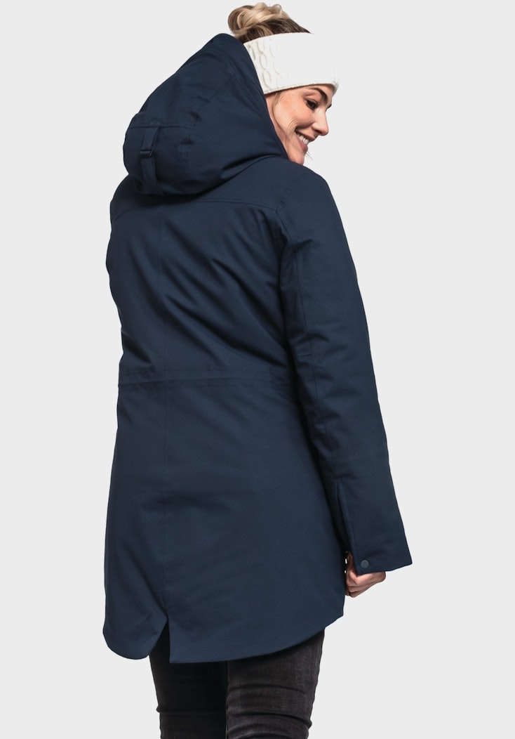 Schöffel Urbaner Winterparka für kalte nasse Tage Bis zu 55% Rabatt
