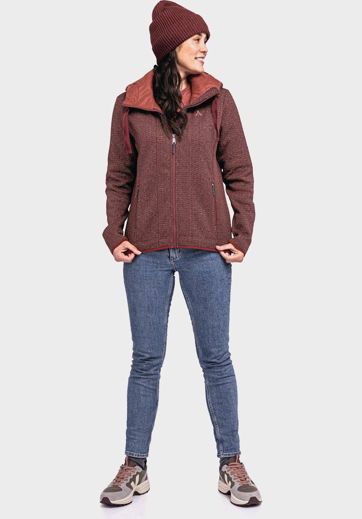 Schöffel Sehr warmer Fleece-Mix Hoody Blitzverkäufe