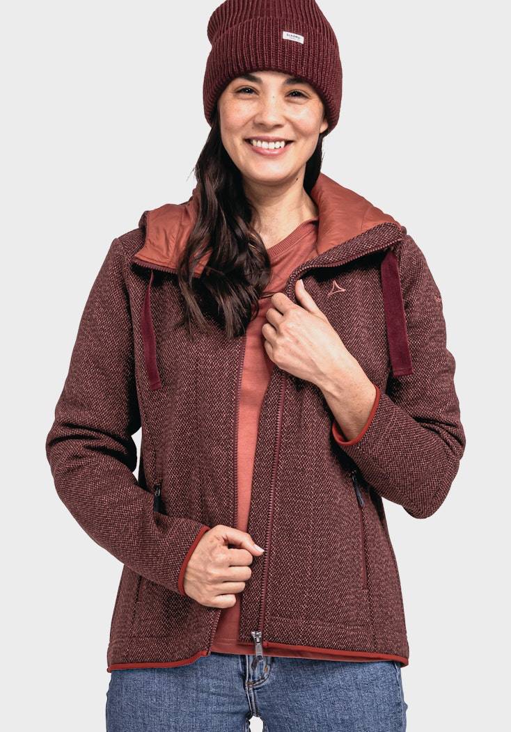Schöffel Sehr warmer Fleece-Mix Hoody Blitzverkäufe