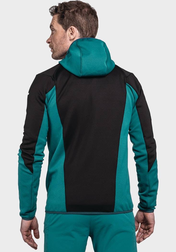 Schöffel Sportiver Fleece-Hoody aus Materialmix Online Shopping