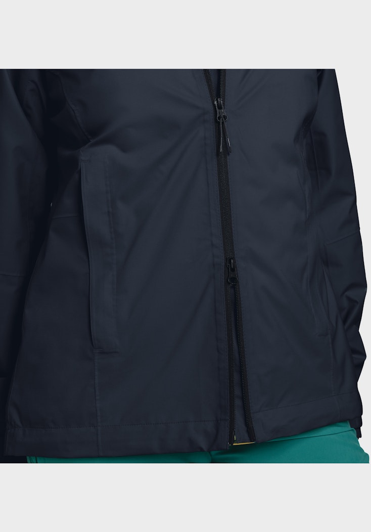 Schöffel Elastische Regenjacke mit Pack-Away Tasche Neuheiten