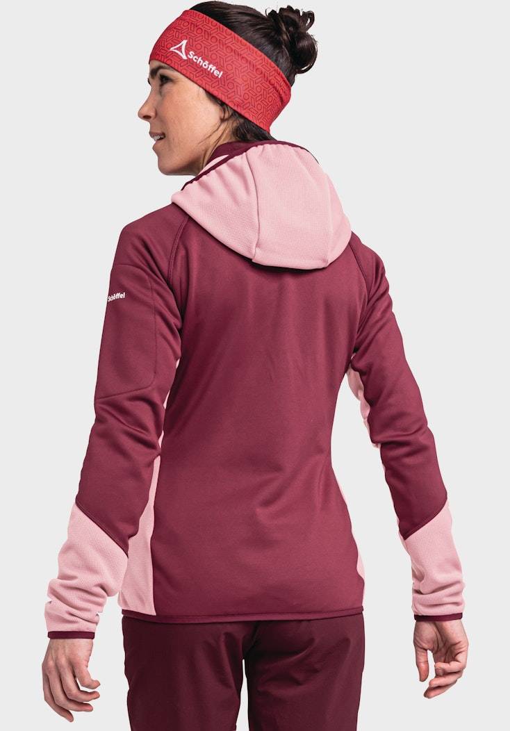 Schöffel Sportiver Fleece-Hoody aus Materialmix Bestseller