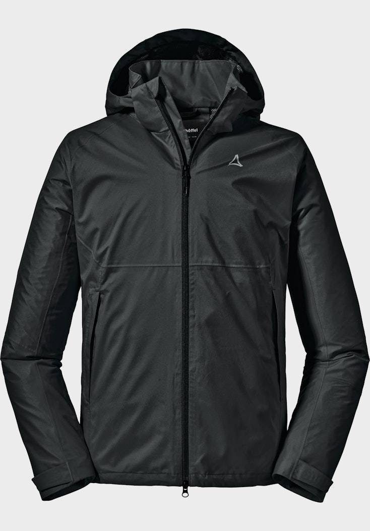 Schöffel Elastische Regenjacke mit Pack-Away Tasche Zeitbegrenzte Promotion