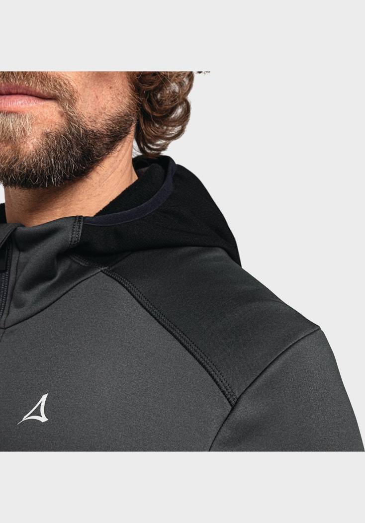 Schöffel Sportiver Fleece-Hoody aus Materialmix Bis zu 50% Rabatt
