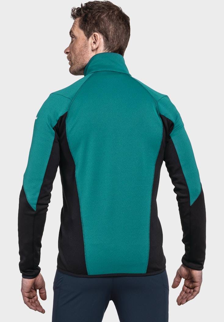 Schöffel Sportive Fleece-Jacke aus Materialmix Bis zu 60% Rabatt