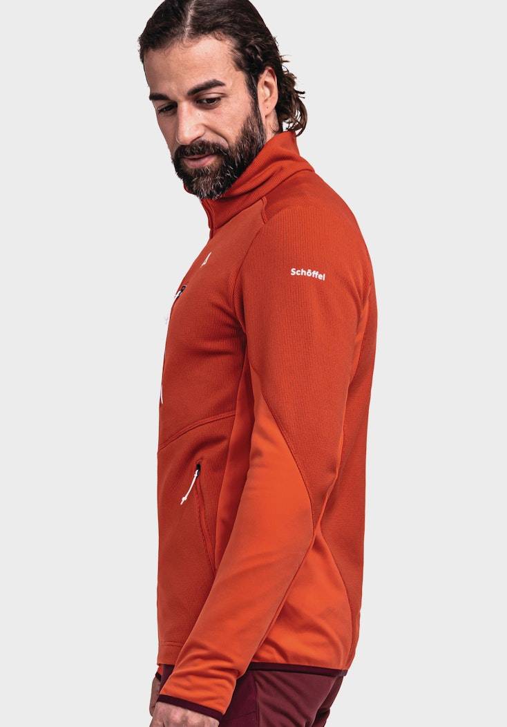 Schöffel Sportive Fleece-Jacke aus Materialmix Bis zu 65% Rabatt