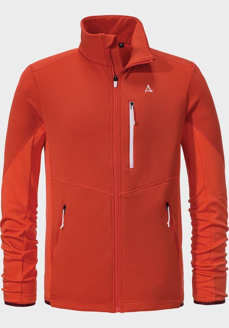 Schöffel Sportive Fleece-Jacke aus Materialmix Bis zu 65% Rabatt