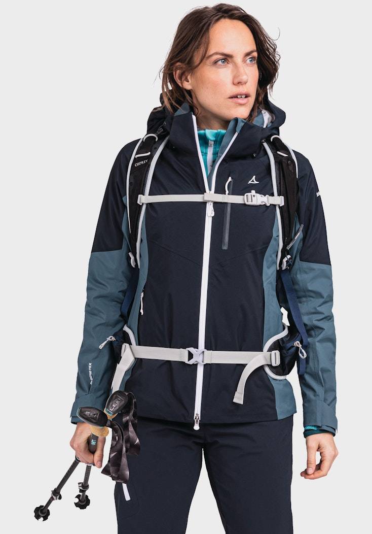 Schöffel Atmungsaktive GORE-TEX Wanderjacke Fabrikverkauf