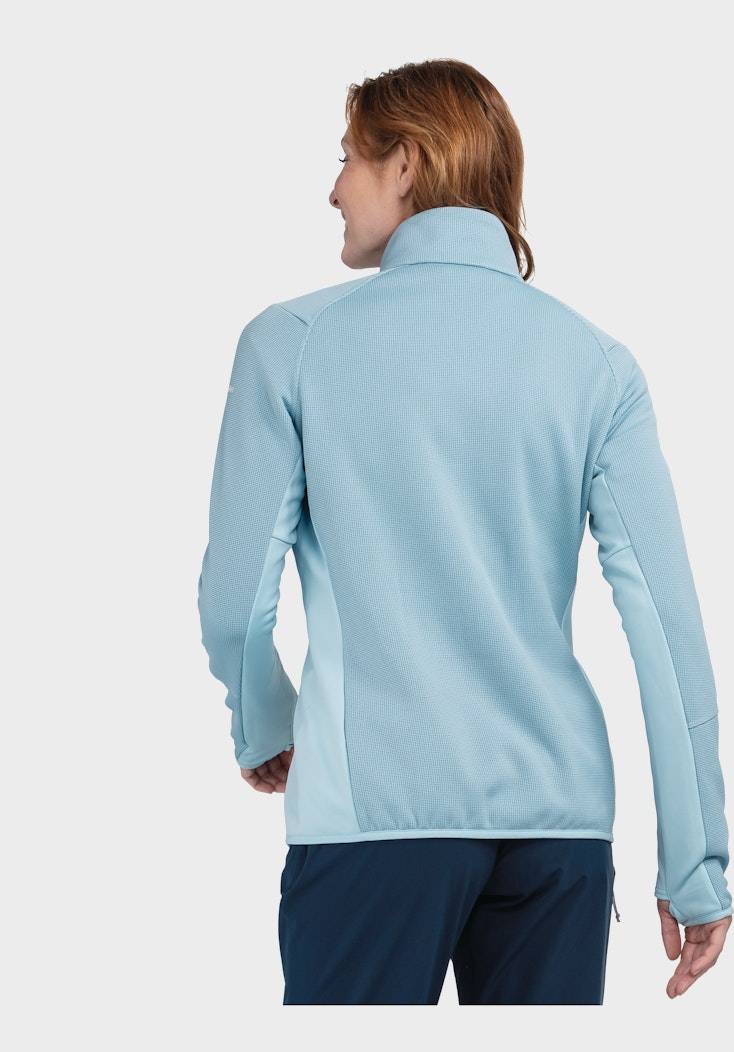 Schöffel Sportive Fleece-Jacke aus Materialmix 50% Rabatt mit kostenlosem Versand