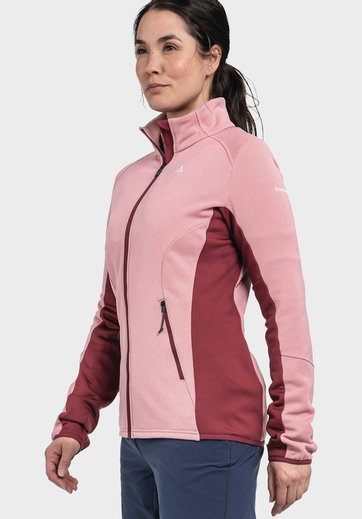 Schöffel Sportive Fleece-Jacke aus Materialmix Clearance-Verkauf