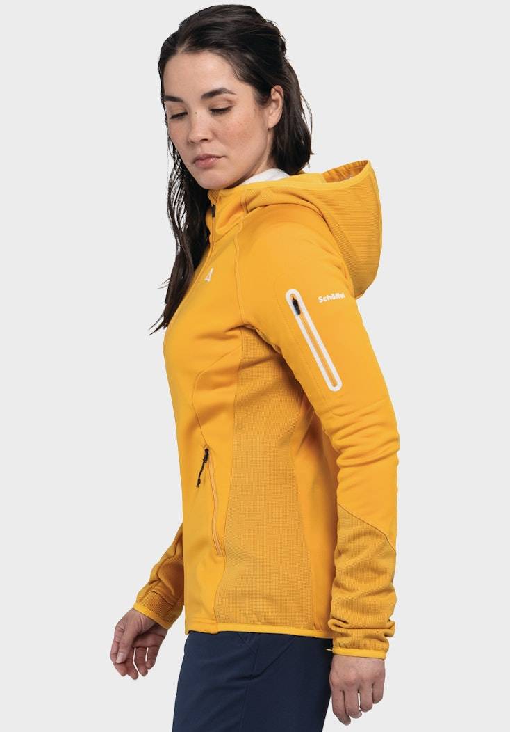 Schöffel Sportiver Fleece-Hoody aus Materialmix Kostenloser Versand international