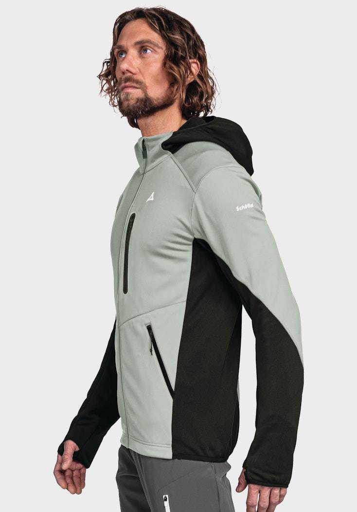 Schöffel Sportiver Fleece-Hoody aus Materialmix Neuheiten