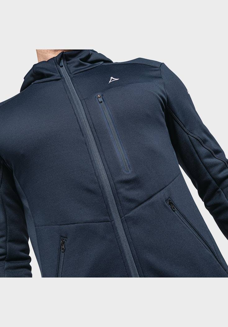 Schöffel Sportiver Fleece-Hoody aus Materialmix Bestseller