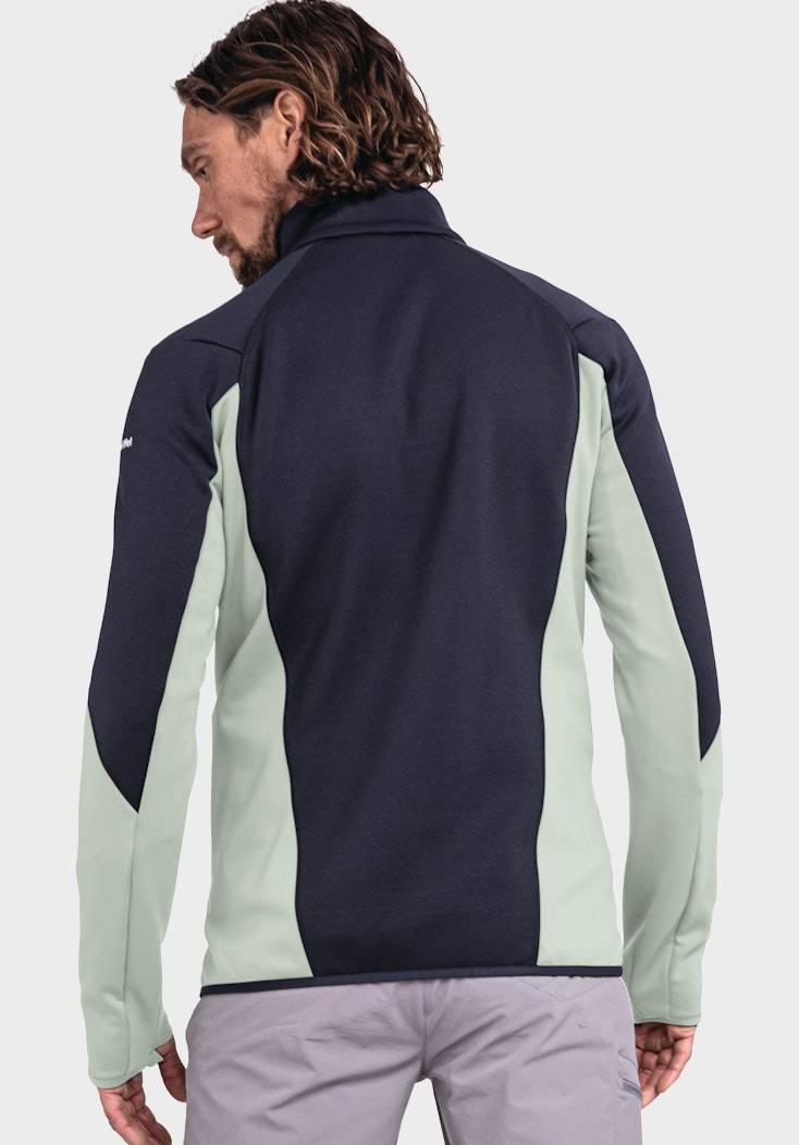 Schöffel Sportive Fleece-Jacke aus Materialmix Saisonale Angebote