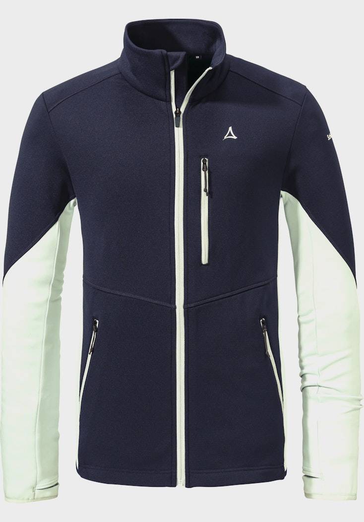 Schöffel Sportive Fleece-Jacke aus Materialmix Saisonale Angebote