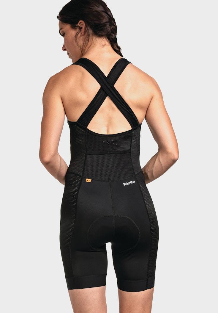 Schöffel Sportive Radinnenhose mit Hosenträgern Sonderangebot der Fabrik