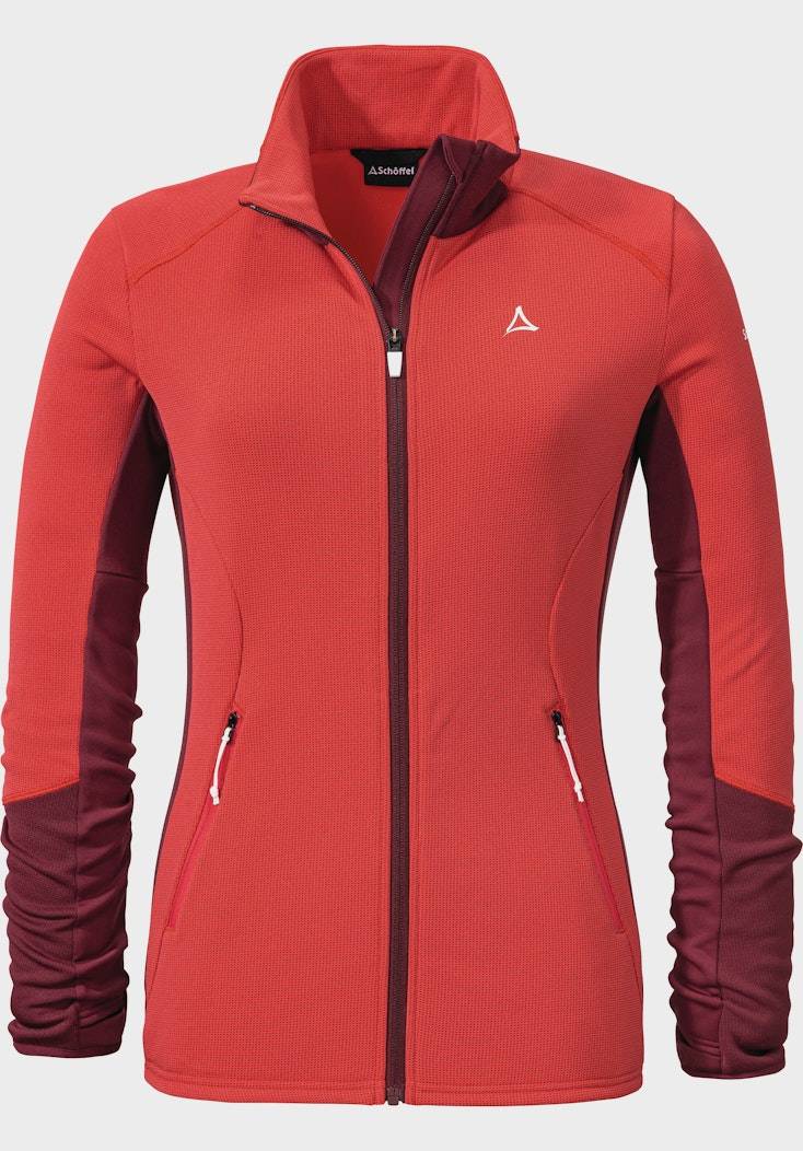 Schöffel Sportive Fleece-Jacke aus Materialmix Super Rabatt