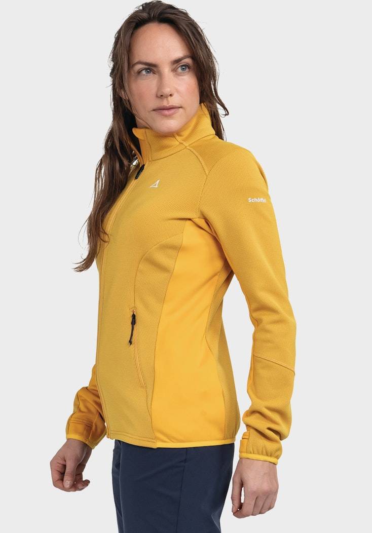 Schöffel Sportive Fleece-Jacke aus Materialmix Riesige Rabatte