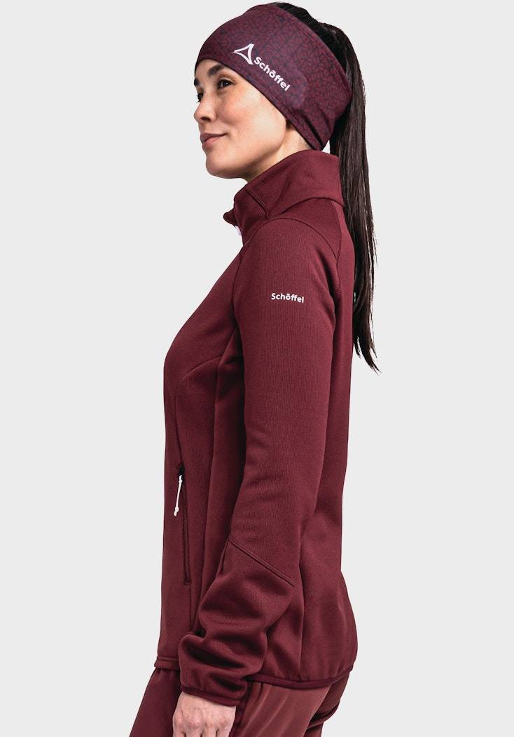 Schöffel Sportive Fleece-Jacke aus Materialmix 50% Rabatt mit kostenlosem Versand