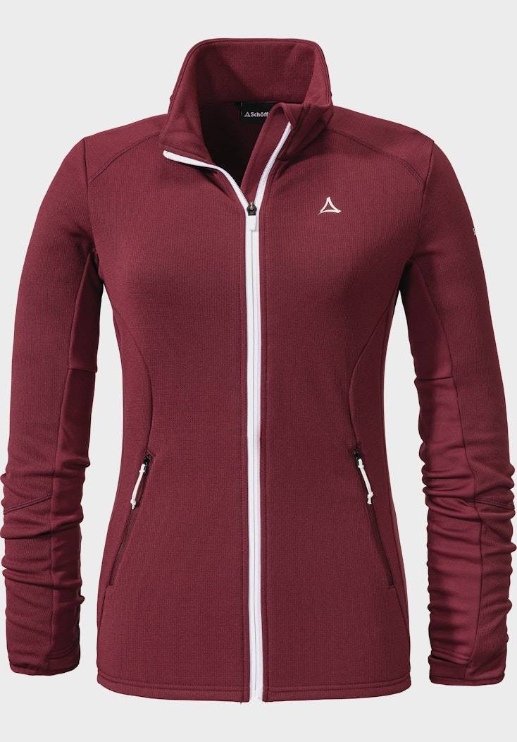 Schöffel Sportive Fleece-Jacke aus Materialmix 50% Rabatt mit kostenlosem Versand