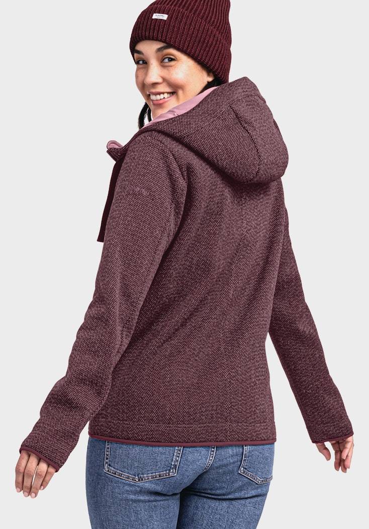 Schöffel Sehr warmer Fleece-Mix Hoody Valentinstagsangebot