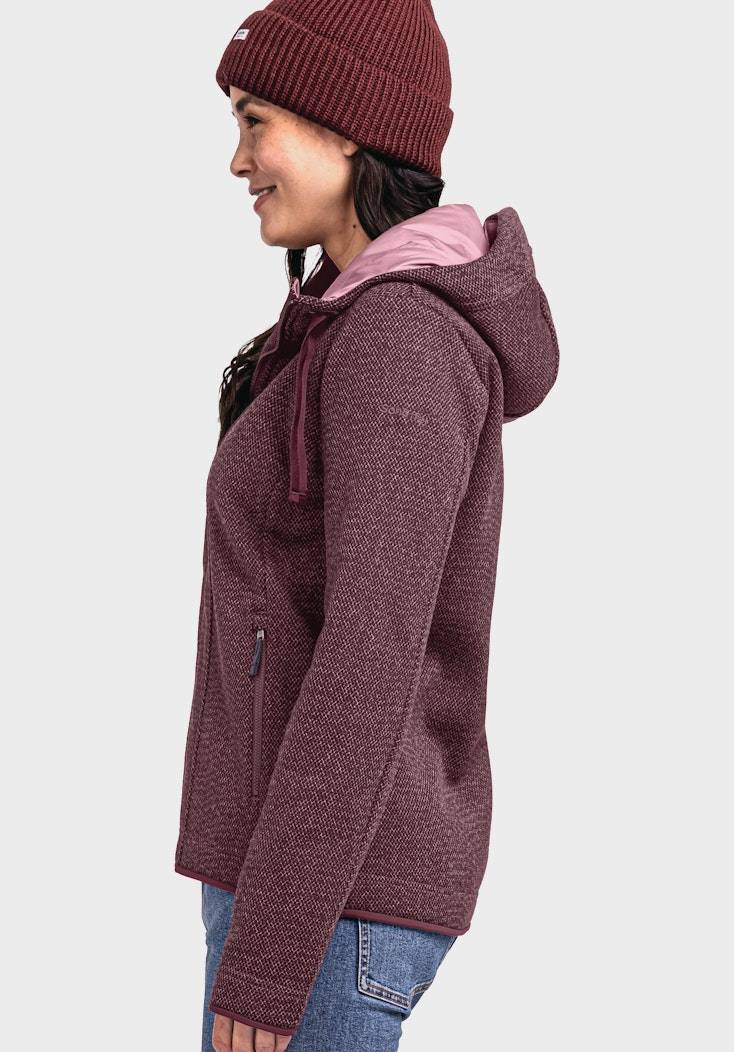Schöffel Sehr warmer Fleece-Mix Hoody Valentinstagsangebot