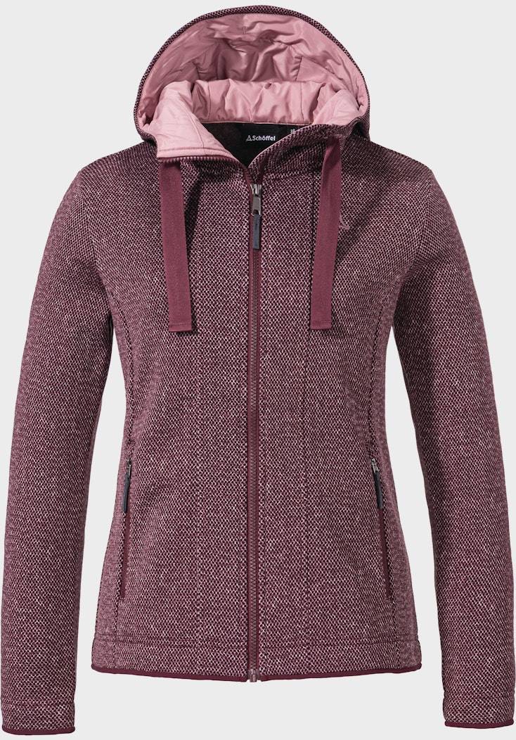 Schöffel Sehr warmer Fleece-Mix Hoody Valentinstagsangebot