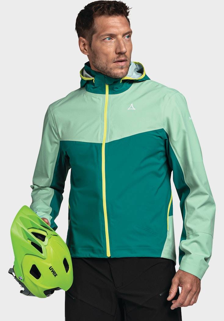 Schöffel Regenjacke mit optimaler Bike Ventilation Schlussverkauf