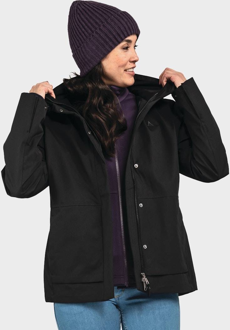 Schöffel Warme ZipIn! Jacke mit Smartphone-Tasche Flash Sale