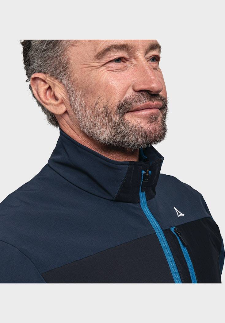 Schöffel Bike Softshell Jacke mit Materialmix Neueste Mode