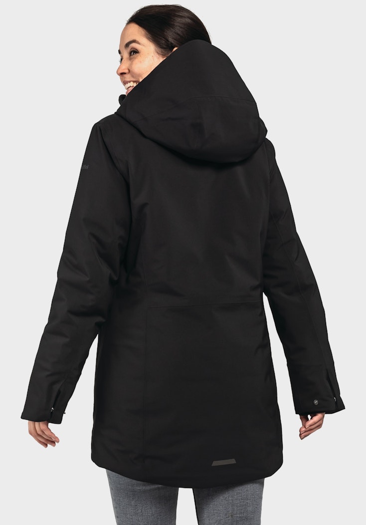 Schöffel Modischer Parka mit Wärme auf Knopfdruck Kostenlose Rückgabe